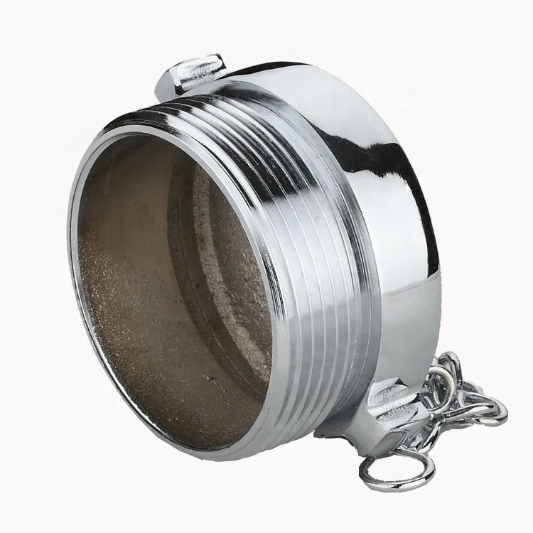 Brass Fire Hydrant Adapter with Pin Lug Brass Fire Equipment Brass plug chain