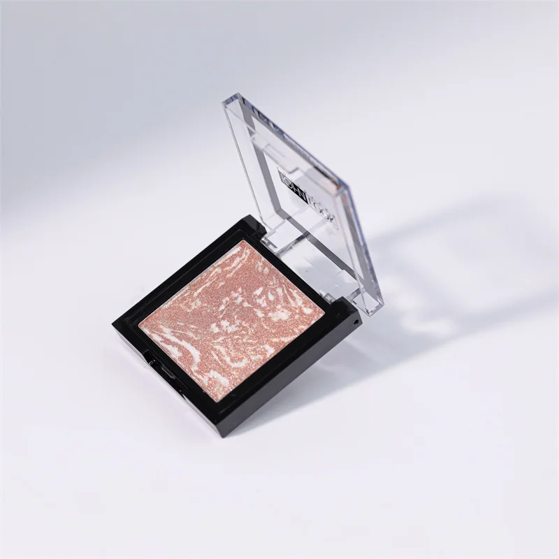 Vegan Cosmetics Highlight Powder Shimmer Private Label Face Highlighter Makeup Bronzer Contour Highlighter Palette