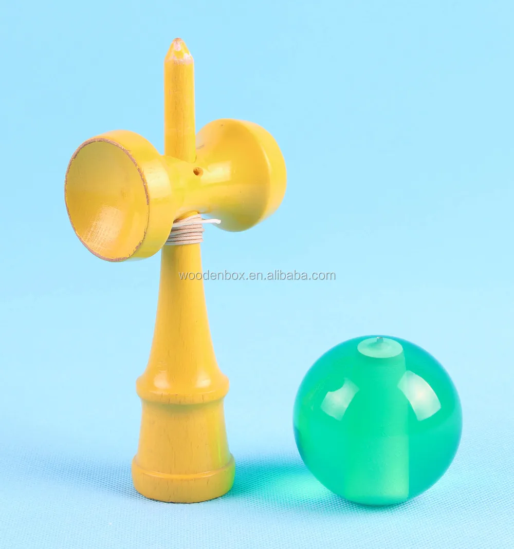 Acrylic Kendama Balls  With Beech Wood Material For Wholesale