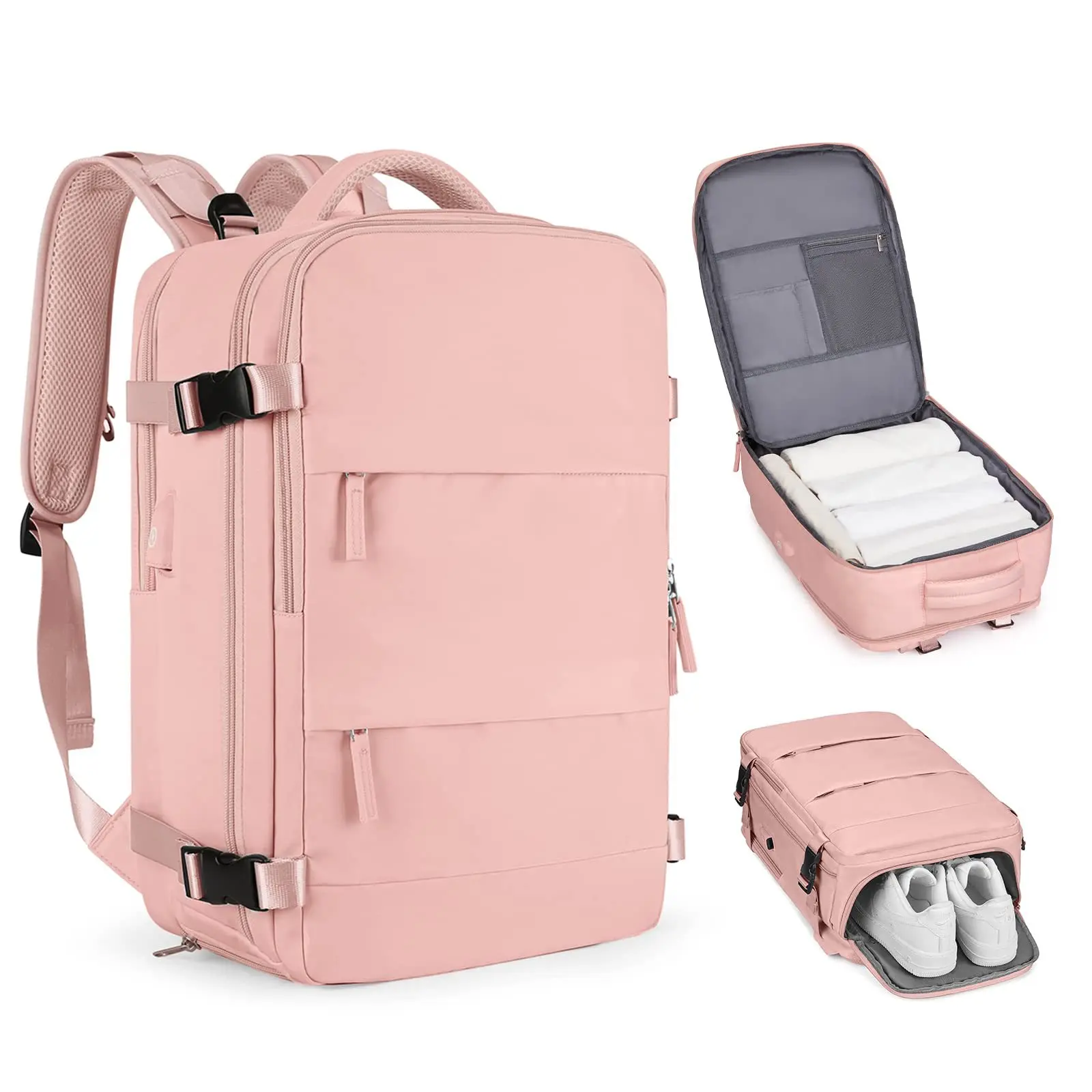 Travel Backpack Women, Carry On Backpack,Hiking Backpack Waterproof Outdoor Sports Rucksack Casual Daypack School Bag