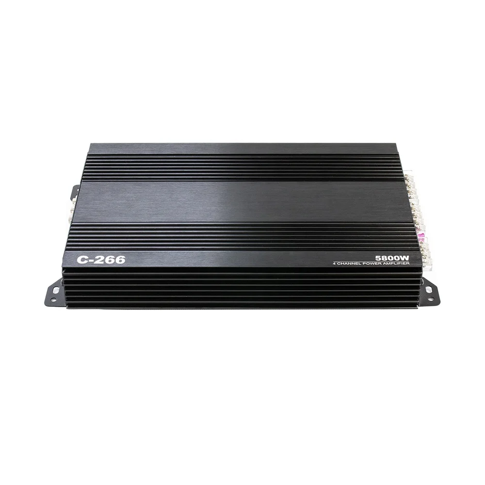 VK Factory New Car Amplifier 12V 4*60 Watts 4-Channel Full Range Car Stereo Class AB Audio Subwoofer Amplifier
