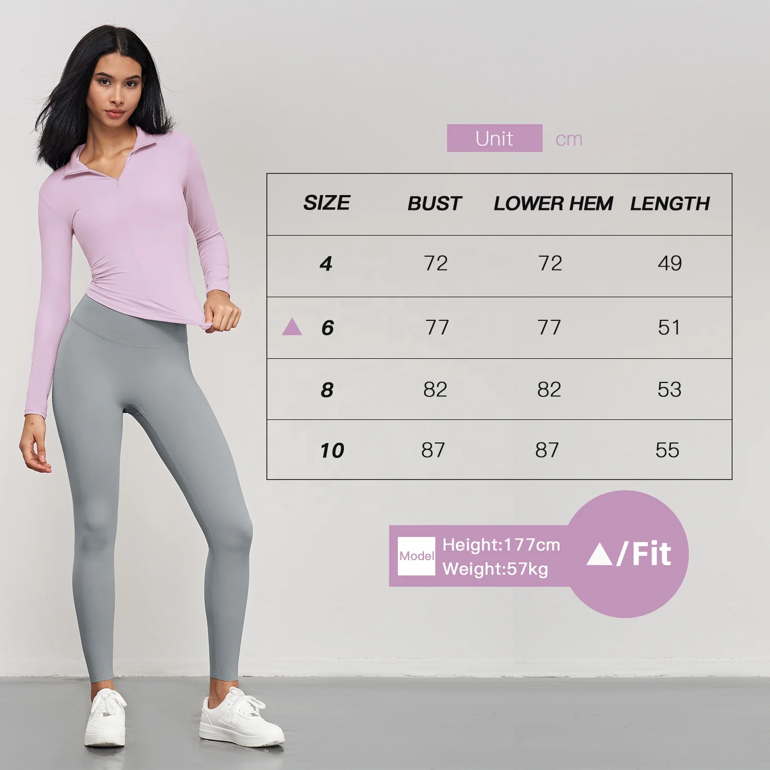 Quarter Zipper Yoga Quick Dry Tops Custom Logo Gym Long Sleeve Sports T-Shirts 80Nylon 20Spandex