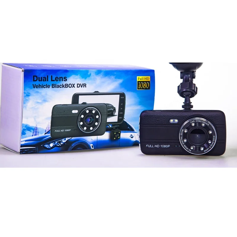 Best wholesale Full HD 1080P  Auto Digital mini car video dvr Driving recorder  dual dash cam Black box