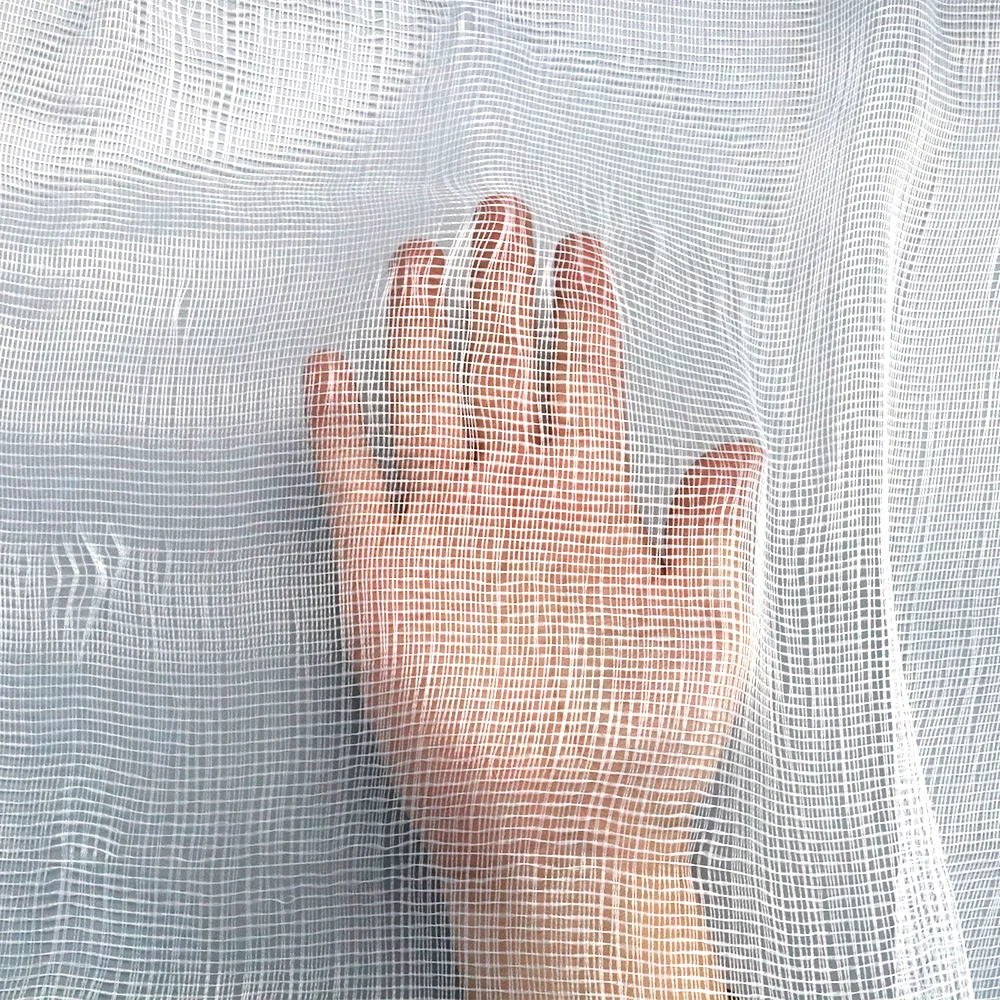 Quality Wholesale Mesh Sparse Cloth Base/Backing Mesh Scrim Fabric Industrial Composite Fabric