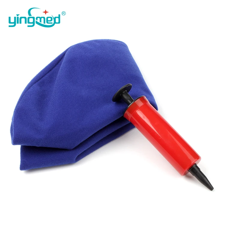 Medical Round Shape Inflatable Donut Wound Hemorrhoid Seat Pad Pressure Relief Pillow Air Cushion Seat