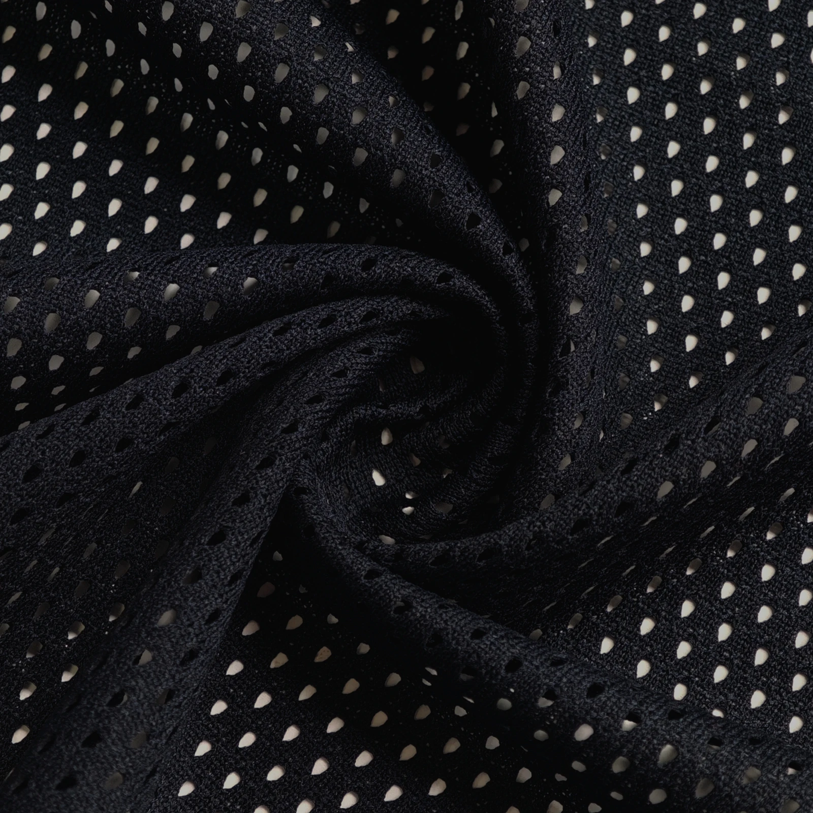 High Quality Wicking 100% Polyester Warp Peach Hole Mesh Fabric Sports Jersey Bullet Hole Mesh Fabric