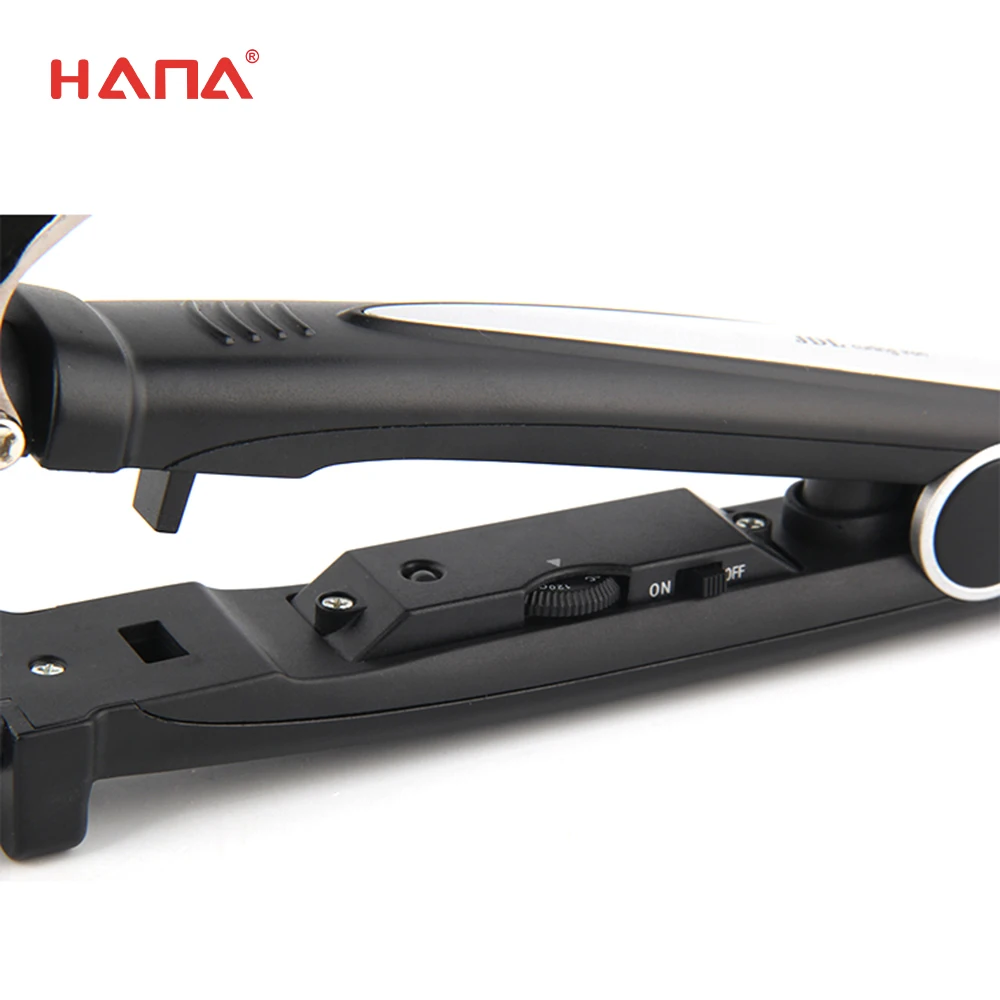PTC mulity Function Ceramic Coating Plate 2 in 1 Hair Curling Iron Straightener