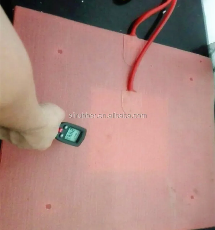 500*1700*1.5mm 230v 1500W Heat Hot Blanket for Wakeboard Press Flexible silicone rubber heater 1000mm lead wire from short