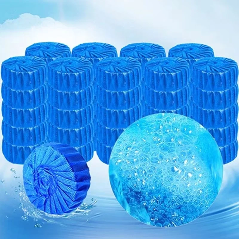 High Quality Decontamination Toilet Cleaner Deodorization Bacteriostasis Toilet Cleaning Tablet Blue Block