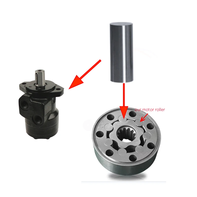 stator roller for hydraulic motor