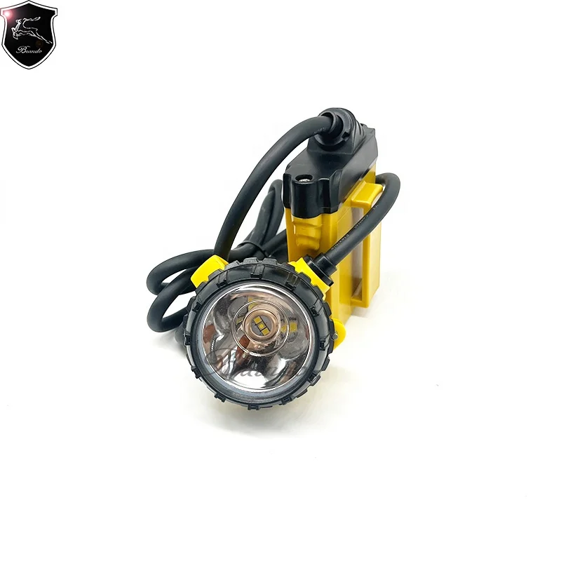 Brando  CE approved  anti-ecplosive 13H 25000lux KL12M led moving head light plastic helmet  waterproof cap lamp