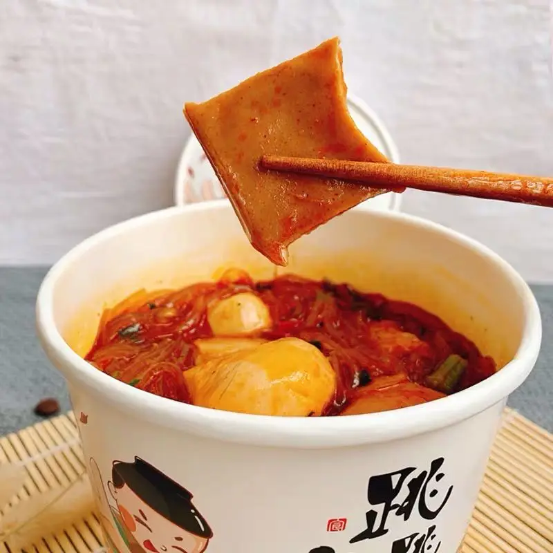 Оптовая продажа рис быстрого приготовления лапши tiaotiao Рыбная Фрикаделька риса вермишель