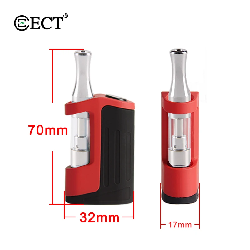 
Factory supplier E cigarette Mico vape mod CBD oil vape pen cbd e cigarette 500mah box mod for thick oil 