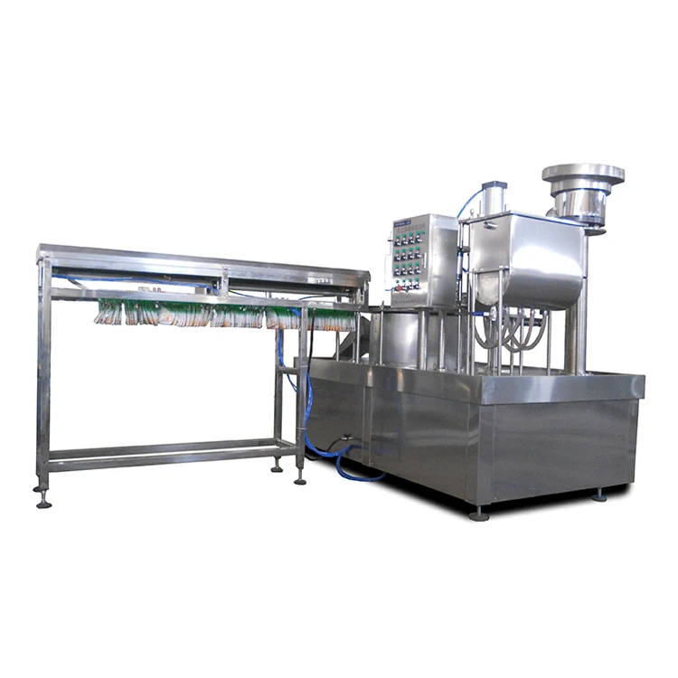 Automatic Rotary Type Juice Liquid Mayonnaise Fruit Puree Paste Filling Capping Packaging Machine
