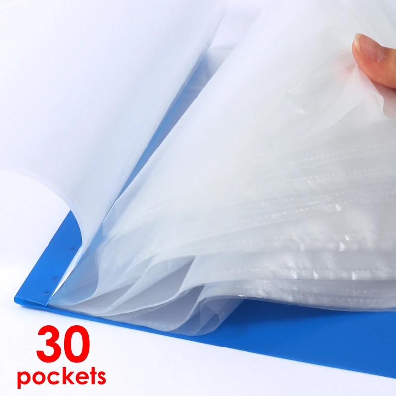 Foska Hot Sale Good quality A4 Document File Folder PP Plastic Clip Waterproof Transparent Office Stationery PP Documents Folder