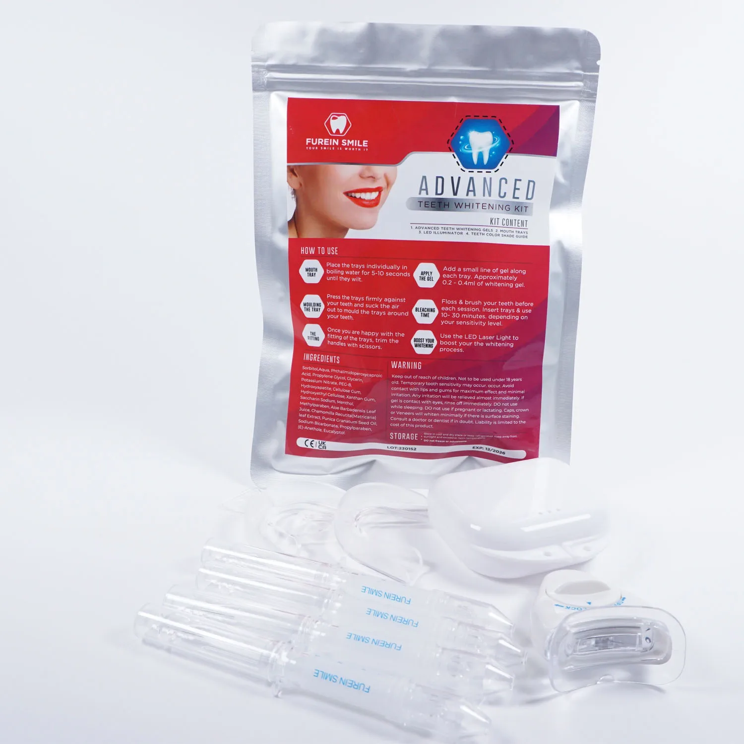 30 Minutes Effective Professional peroxide teeth whitening kits home tooth whitening system