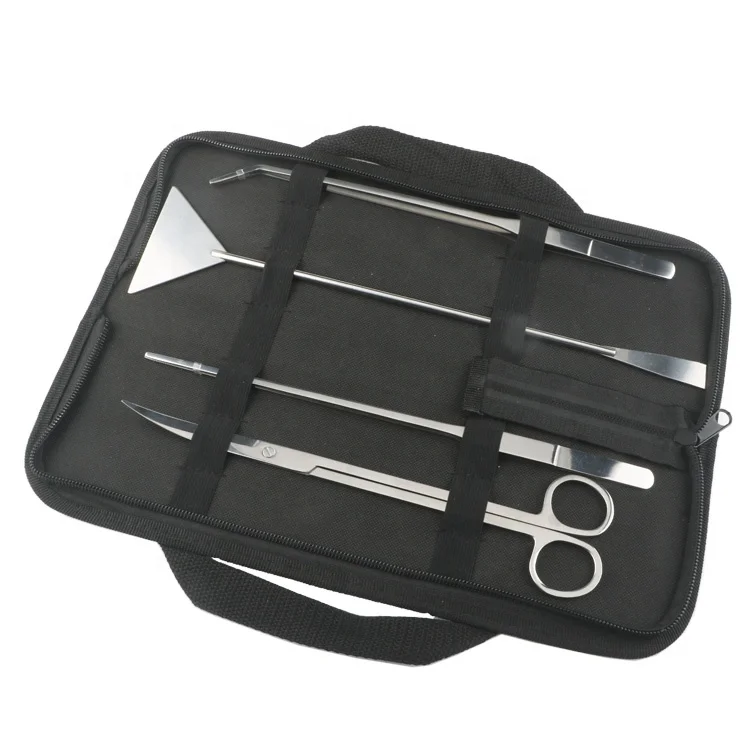
Factory Direct Sale Stainless Steel Mirror Aquarium Tool Sets Aquarium Scissor Aquarium Tweezer Spatula 