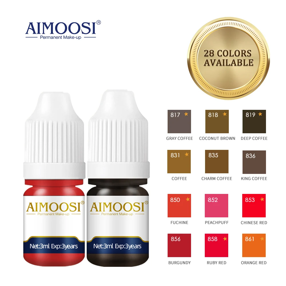 Aimoosi органический микропигмент 3 мл