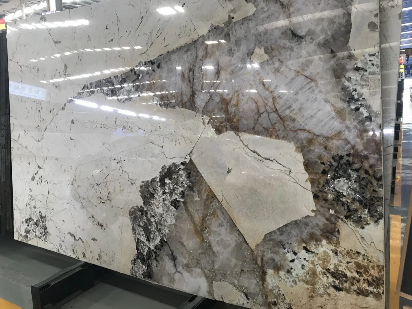 Luxury Style Snowflake White Granite for sale