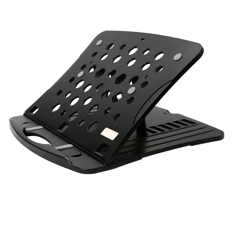 Obestec ergonomic laptop stand with phone holder ABS Notebook riser fit for 11-17 inch 360 rotation laptop stand adjustable