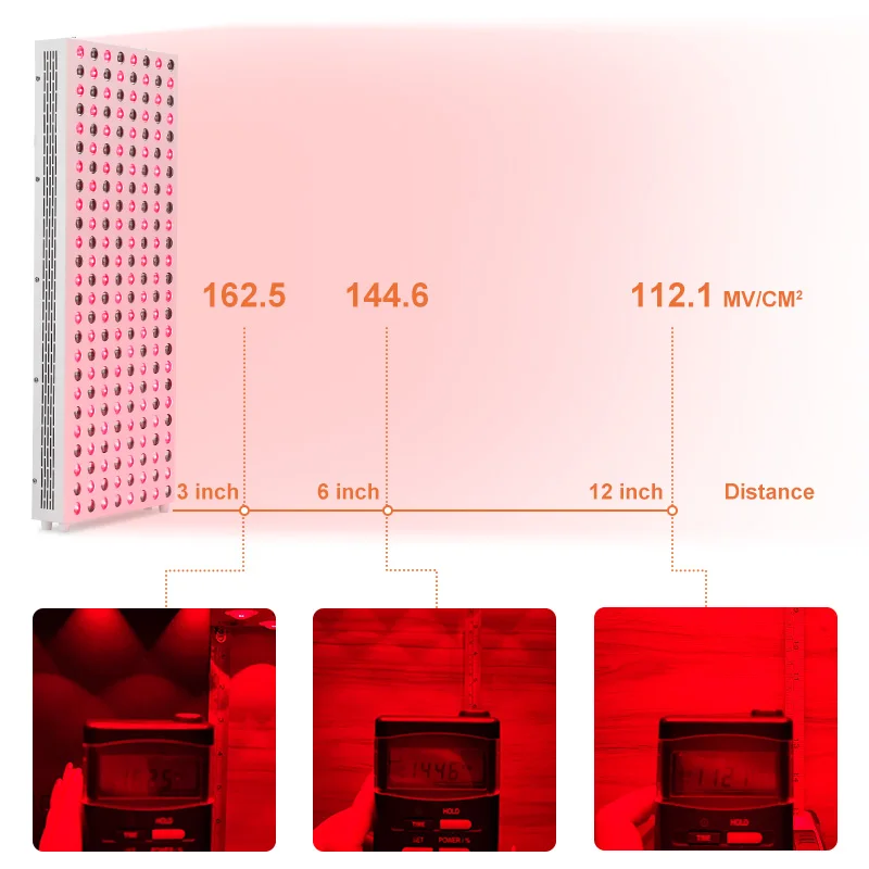 Medical Devices Red Therapy Light Infrared Light Therapy Panel for Pain Relief Body Treatment Led Light Therapy Full Body