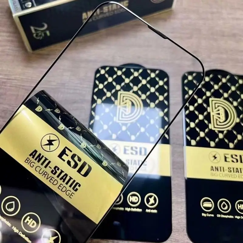 Suitable for iphoe 14 mobile phone 4Core dustproof electrostatic ESD glass protector A72 full screen A52S5G tempered film