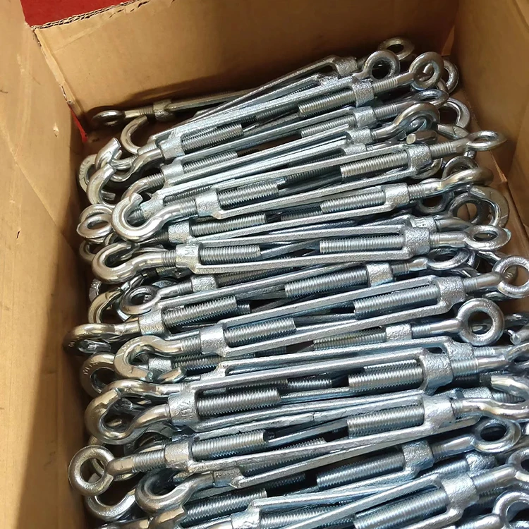 High Quality American Standard Stainless Steel Jaw And Jaw Turnbuckle 3/8 For Wire Rope Cable