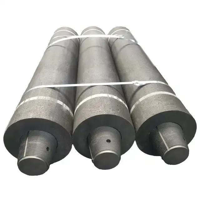 Wholesale graphite electrode 200mm 300mm 400mm and various power graphite electrodes