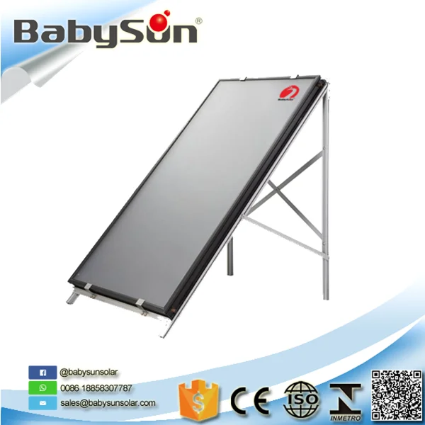 Green power high performance separate flat plate solar water heater, pressure solar collector