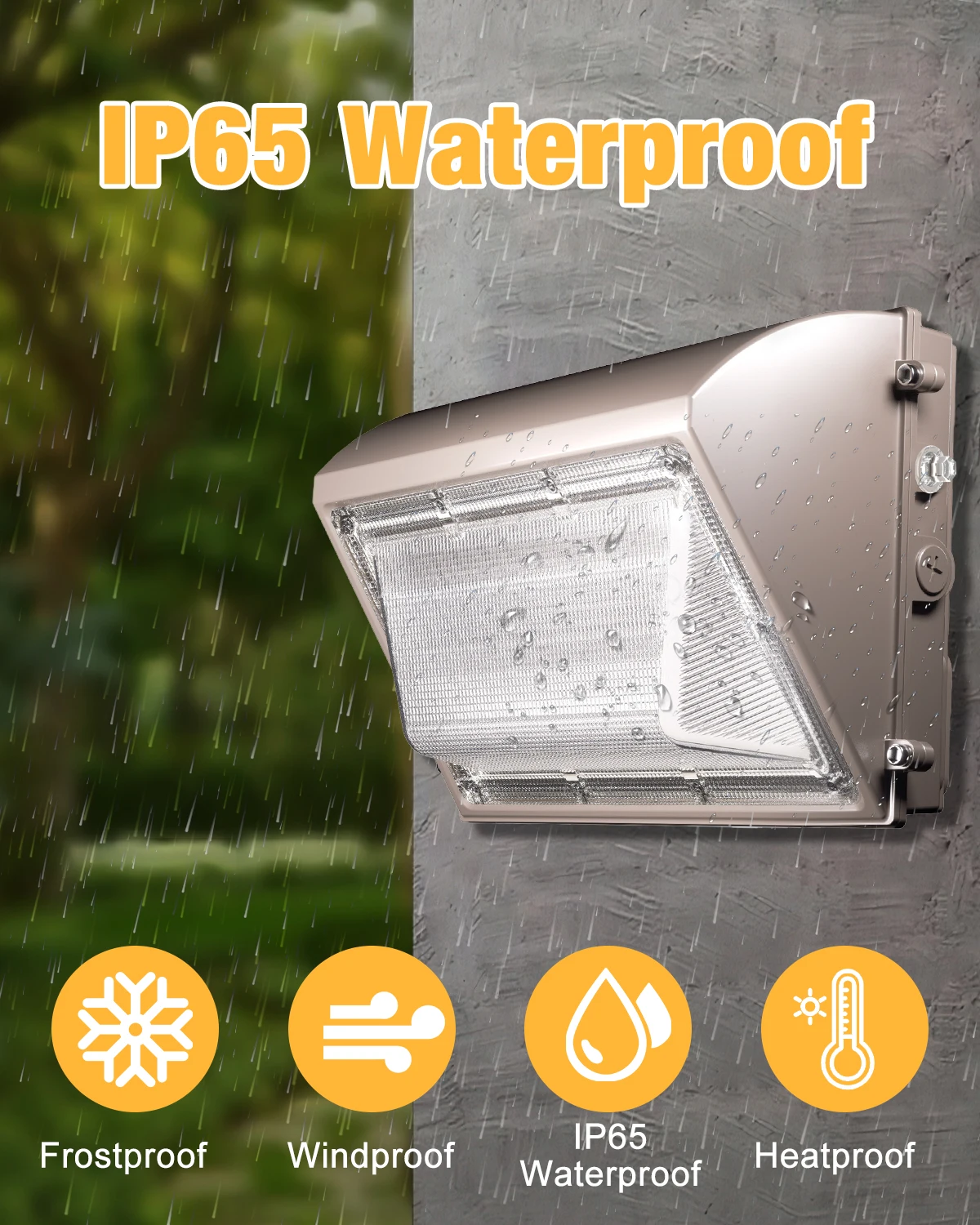 5 Years Warranty IP65 Outdoor Waterproof 120W LED Wall Lamps