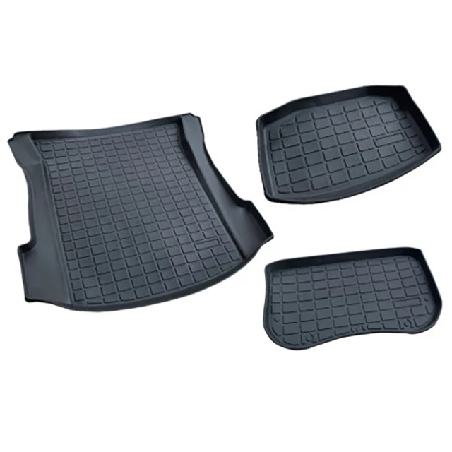 OEM/ODM Package car mats tesal car mats front rear trunk storage box mats for factory supply