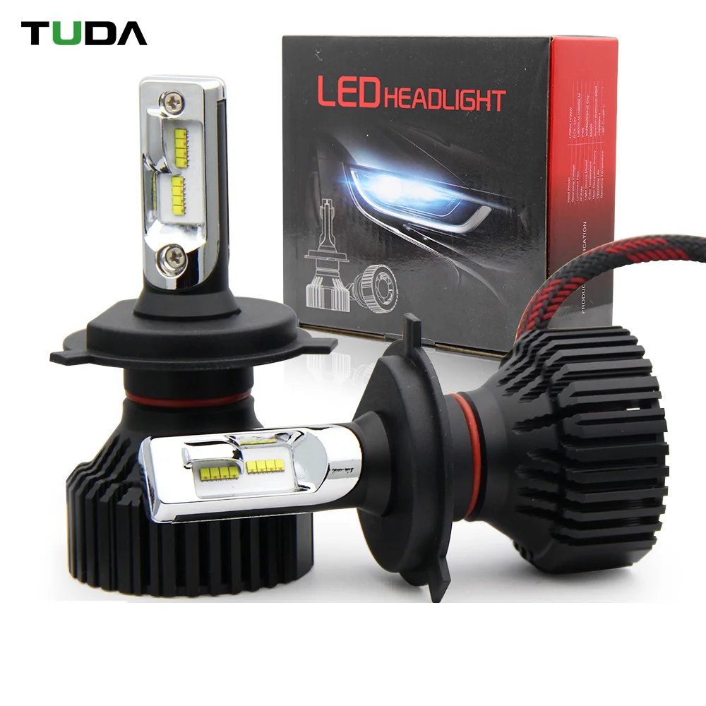 8000Lm High Power Csp H11 H7 H4 Led Headlight Kit, T8 Super Bright Led Headlight Bulb For Cars