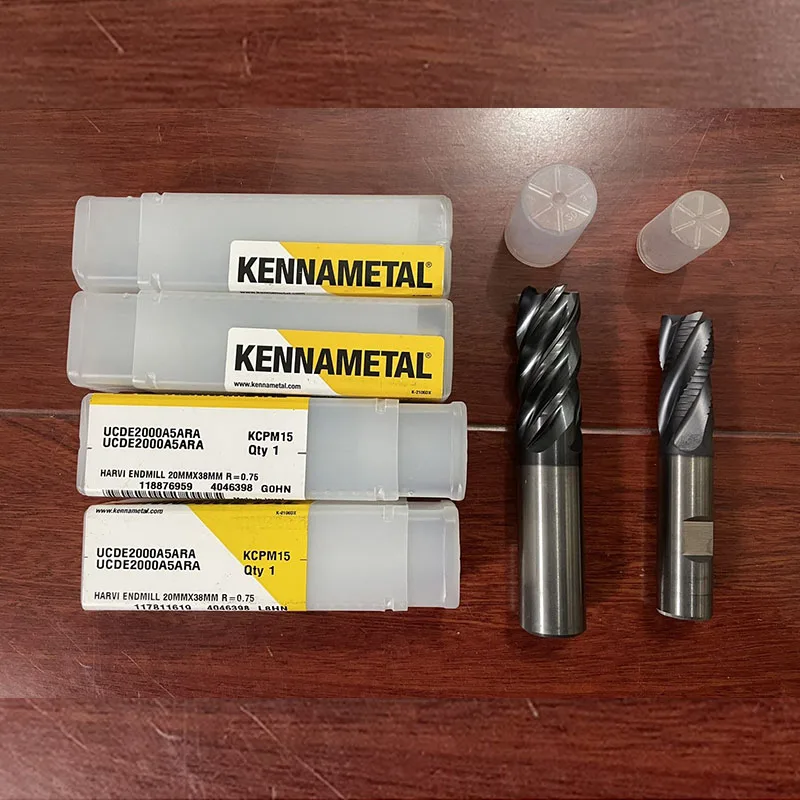 Kennametal 20mm end mill cutters for metal milling UCDE2000A5ARA KCPM15
