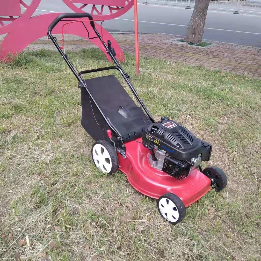 walk behind lawn mower with BS engine and aluminum chasis 20 inch newest self propelled gasoline lawn mower machinery