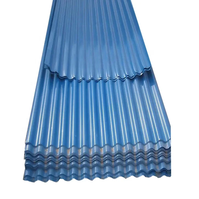 Roofing Sheet Corrugated Steel Plate color Coated Steel Sheet RAL Color Cold Rolled Painted Standard Seaworthy Packing Hengming