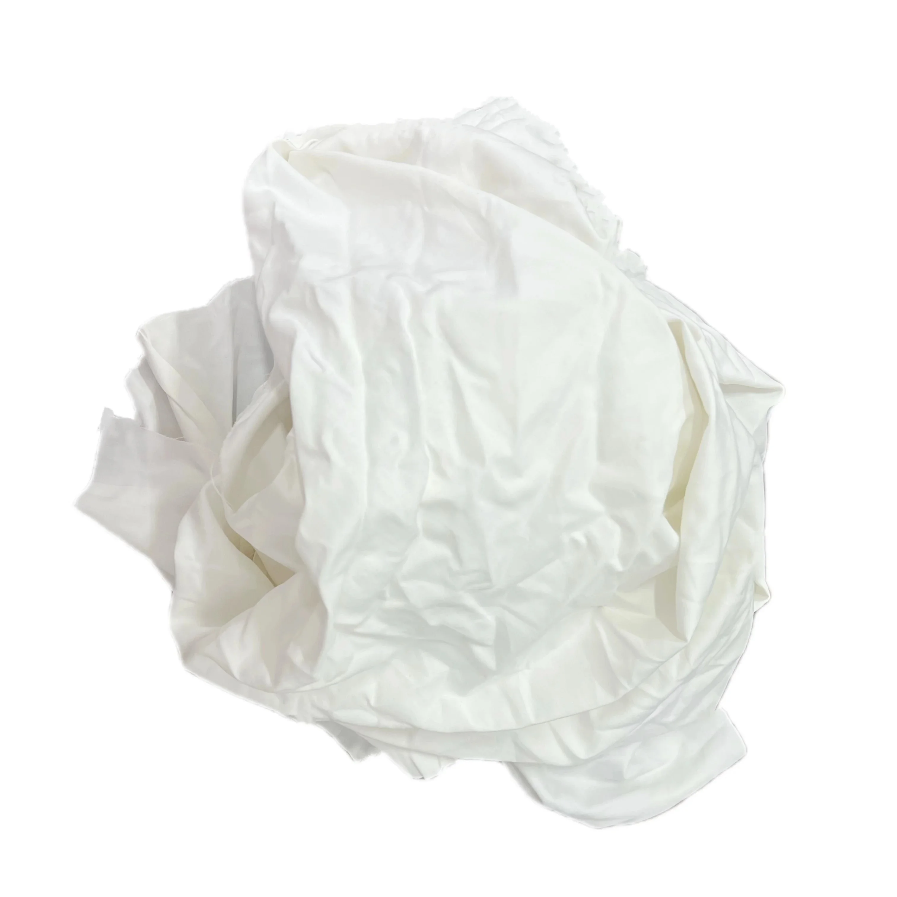 Wholesale Wiping Rag White Rags 100% Cotton Rags Bed Sheet Uncut for Industrial Cleaning
