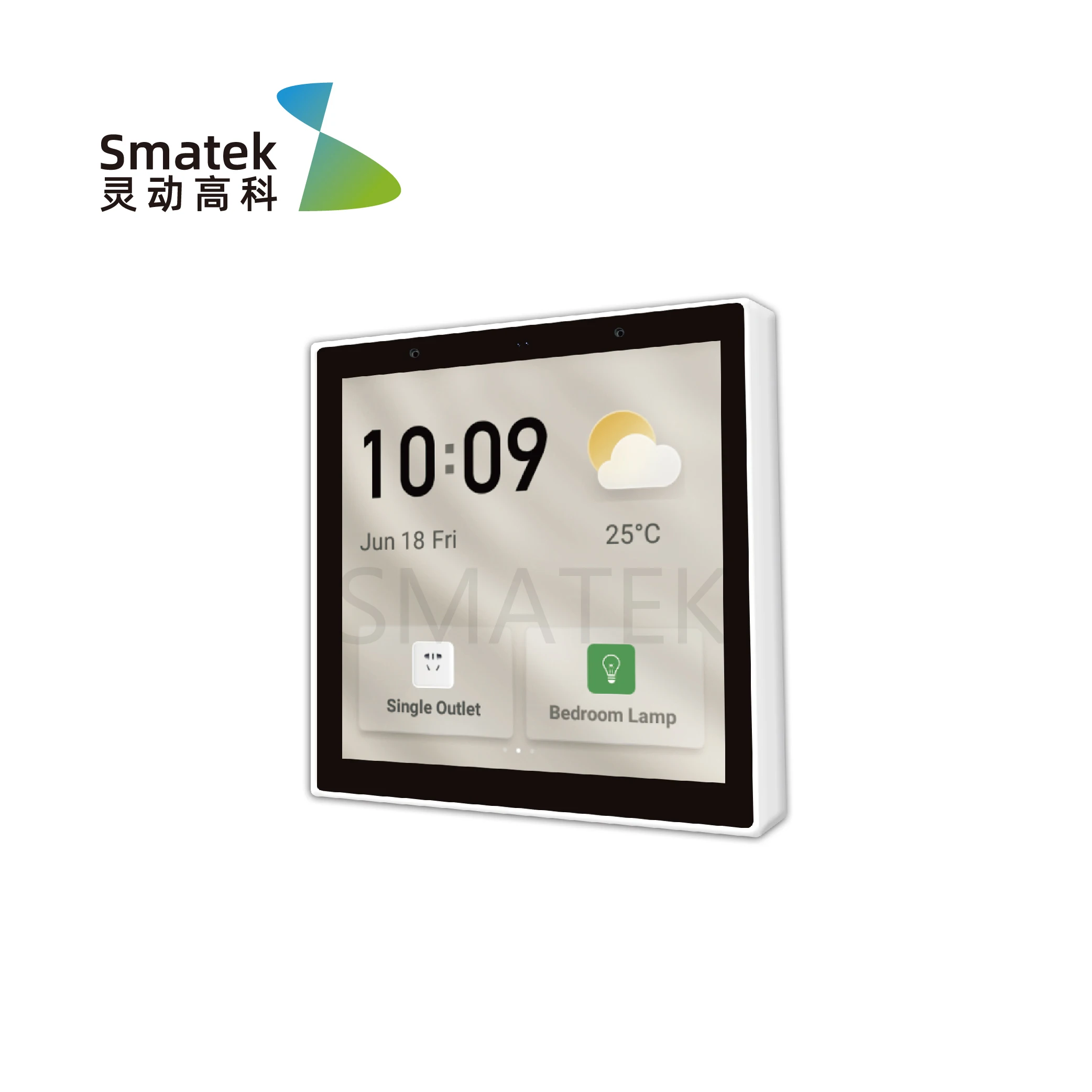 2022 China manufacturer 4'  In-Wall home control touch panel switch, scenes interactions wifi power switch