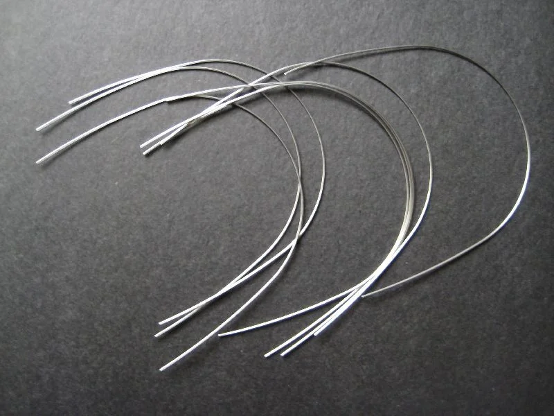 0.1mm SMA titanium nickel alloy wires super elastic nitinol medical wire price