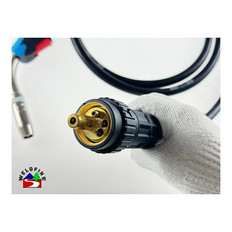 China Quality Welding Mig Gas Torch Parts 25AK MIG Welding Torch-Length 4M