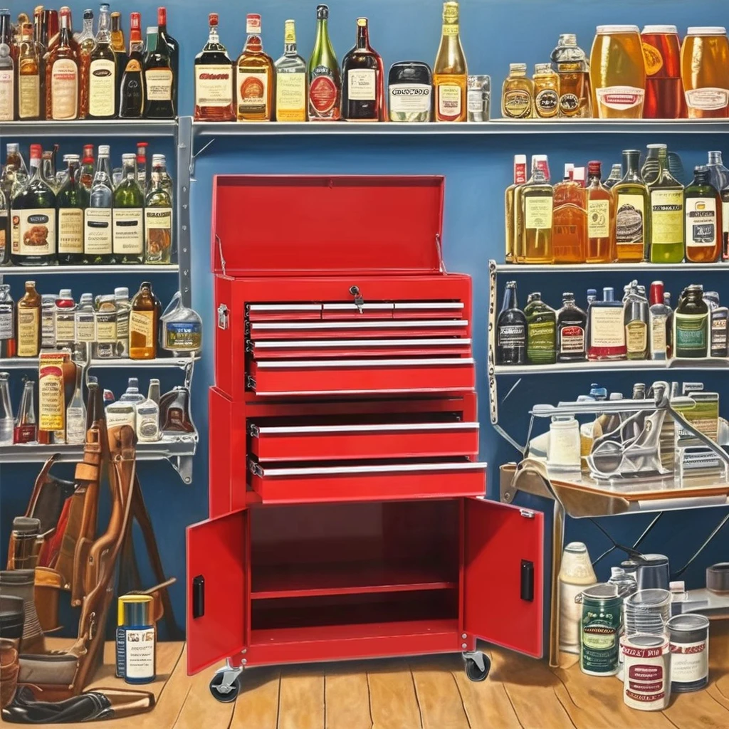 Tool Chest 6-Drawer Rolling Tool box customized  OEM Metal Workstation Storage Cabinet for  industrial use