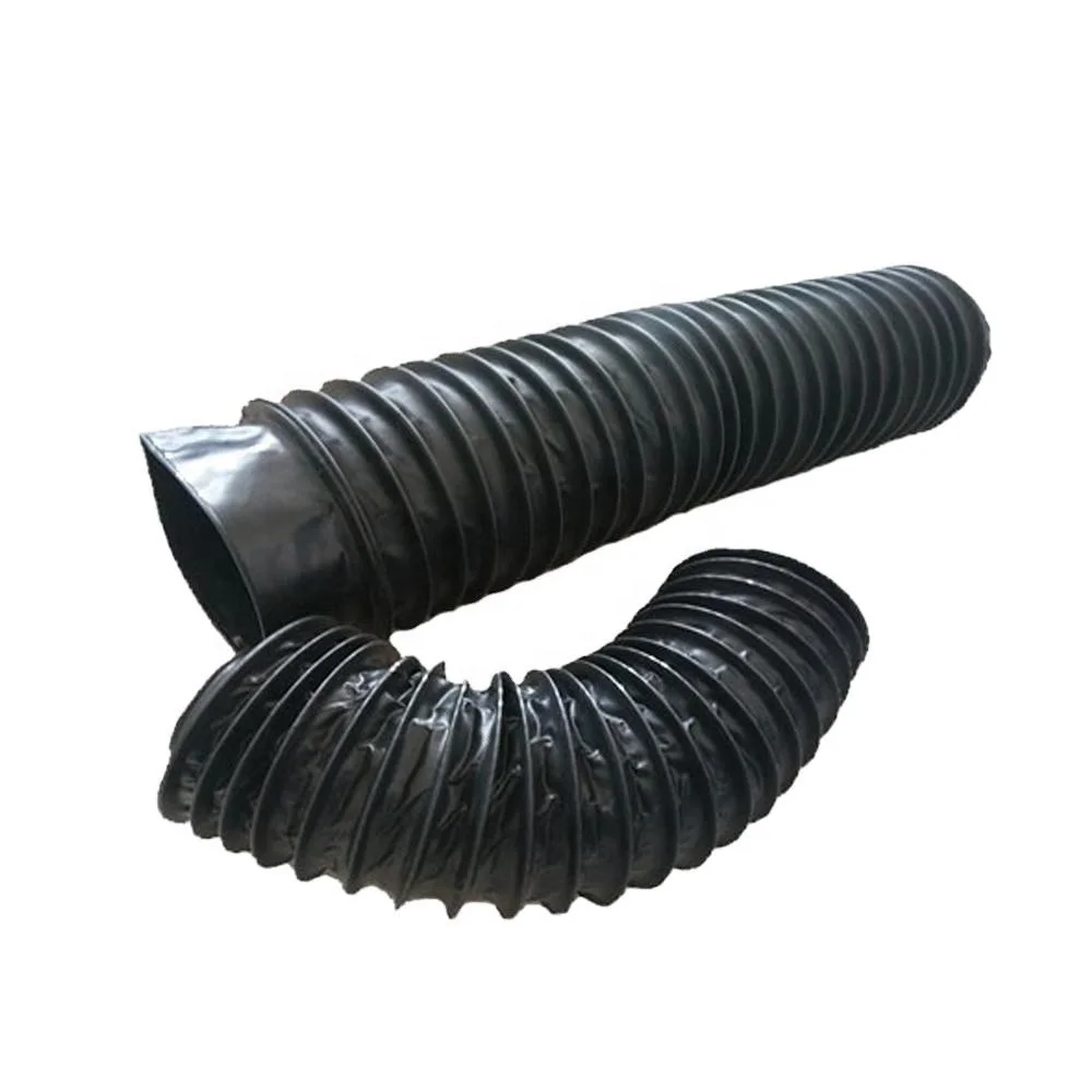 flexible accordion thread rod rubber cylinder type dustproof protective bellows covers