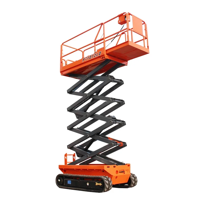 Fully Self Propelled Lifting Platform 10 Meters 12 Meters 14 Meters Lifting Height Hydraulic Aerial Work Platform
