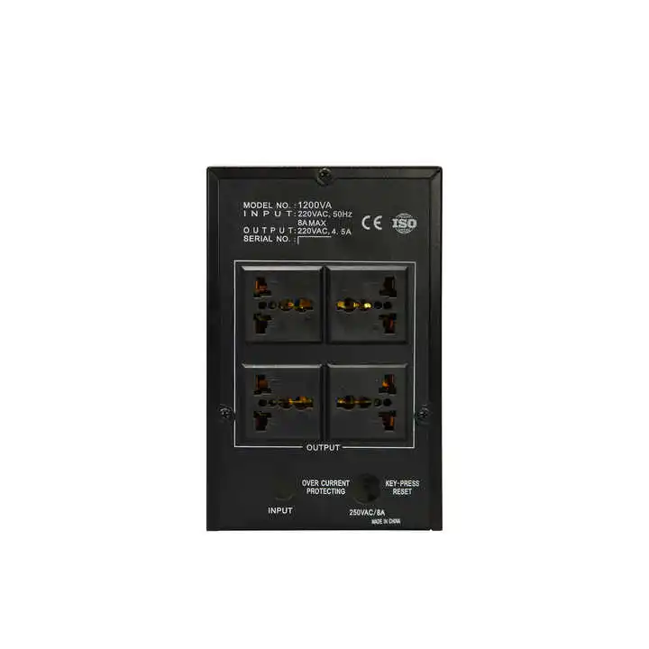 1200VA/1000VA 600W Offline UPS Backup Power Smart Line Interactive UPS 220V