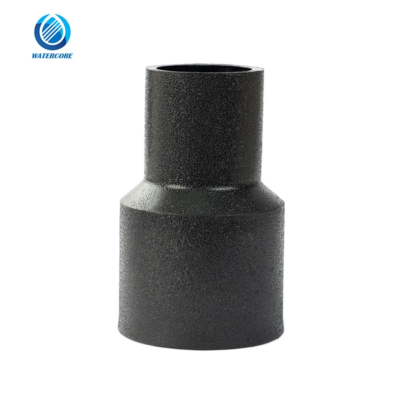 DIN8074 Standard Pn16 Plastic Coupling PE Pipe Reducing Coupling Socket HDPE Pipe Fitting Reducing Coupling