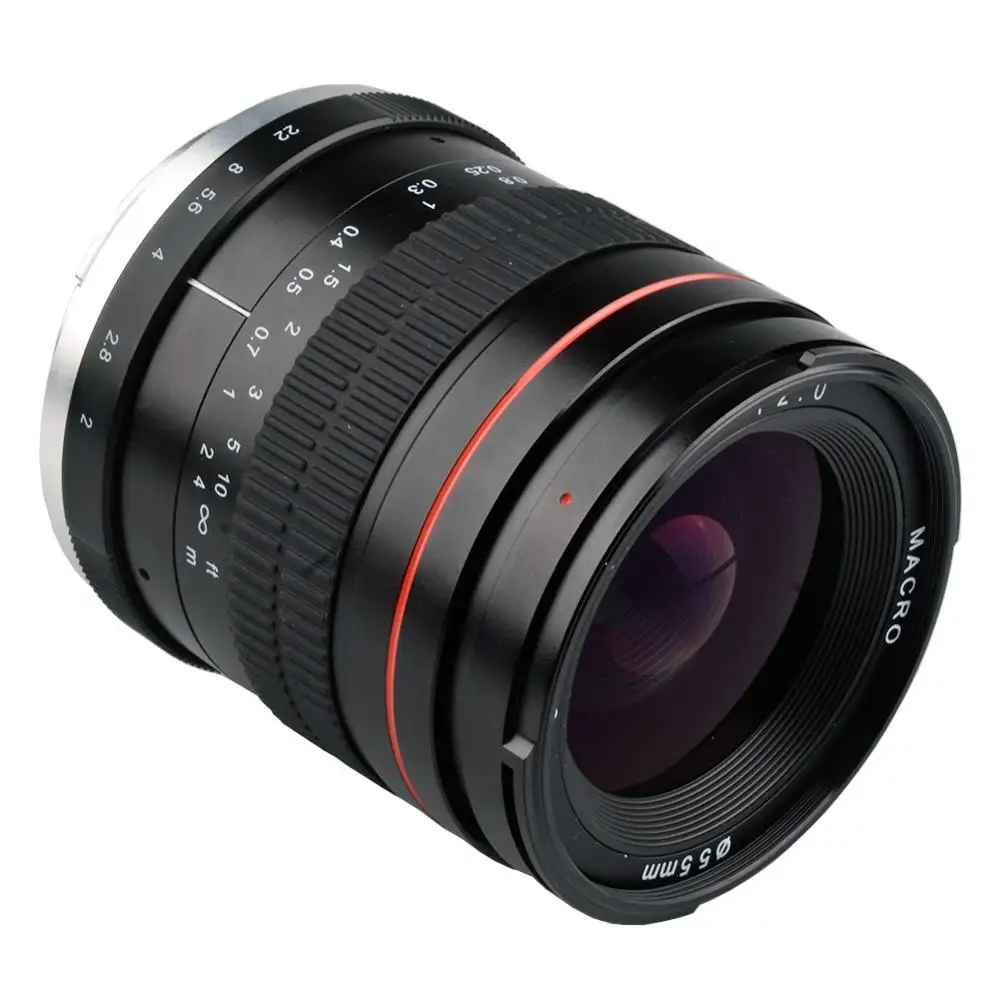 Большая диафрагма 35 мм широкоугольный объектив камеры для T Mount Lens