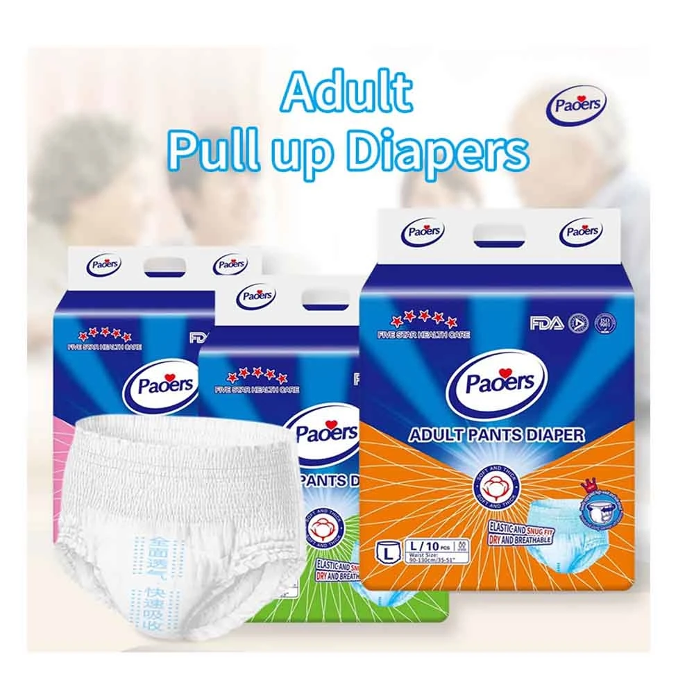 Good Quality Senior Adult Diapers Panties Incontinence Pants for Men