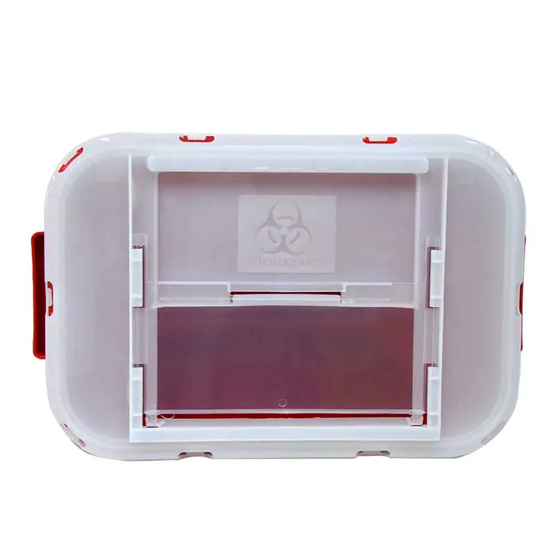2 Gallons Medical Sharp Container Plastic Sharp Container