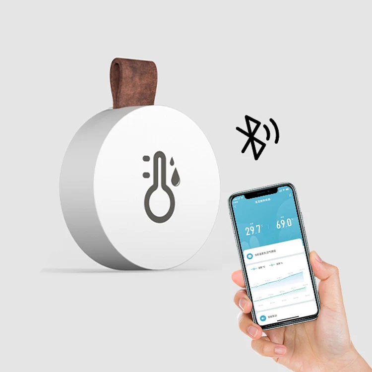 Humidity Dome Humid Sensor And Room Temperature Digital Bluetooth Indicator Card Wifi Humidity