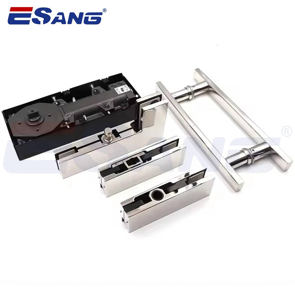 ESANG Floor Spring Manufacturing Heavy Duty Glass Door Hardware Door Closer Floor Spring Hinge
