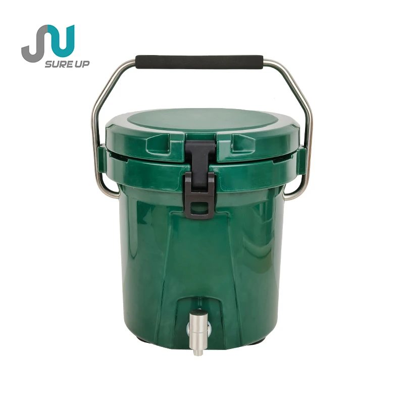 High quality Insulated outdoor sports portable ice bucket Durable Ice Cooler Box Plastic waterproof for camping hunting